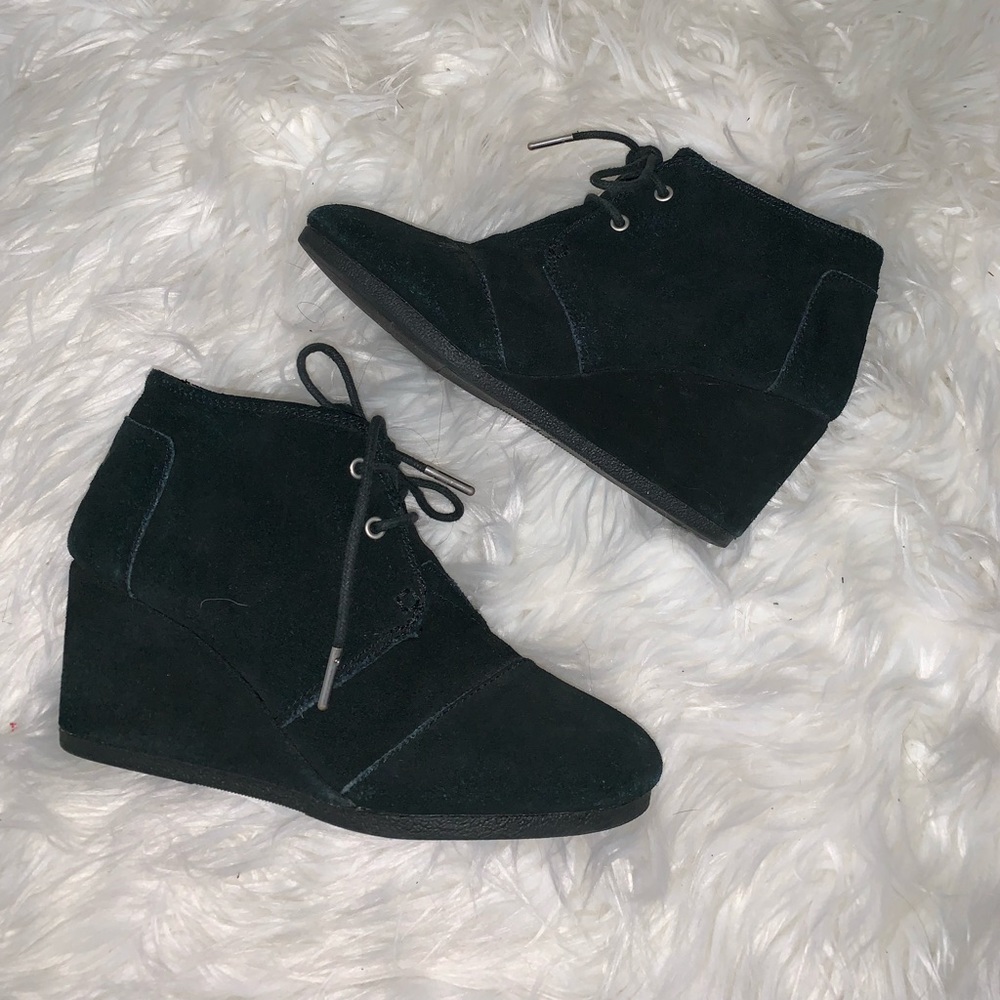 TOMS BLACK KALA BOOTIES